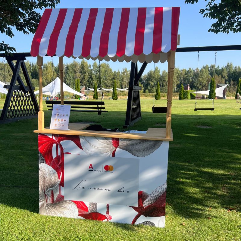 брендированный бар мороженого