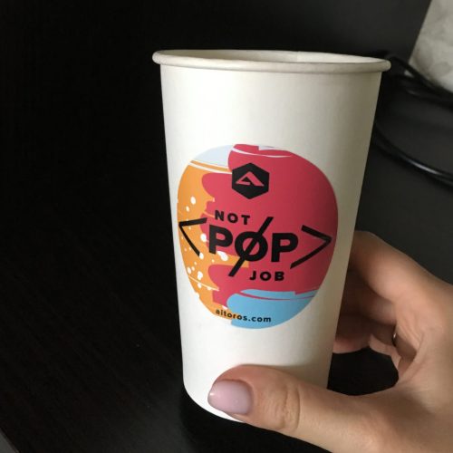 брендирование стаканов