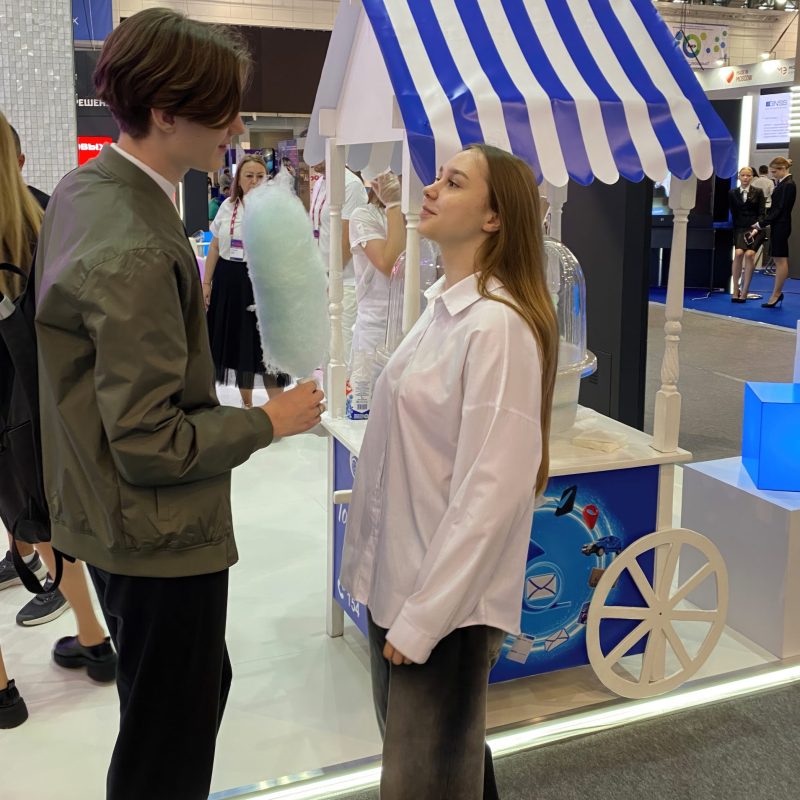 выездной бар сладкой ваты