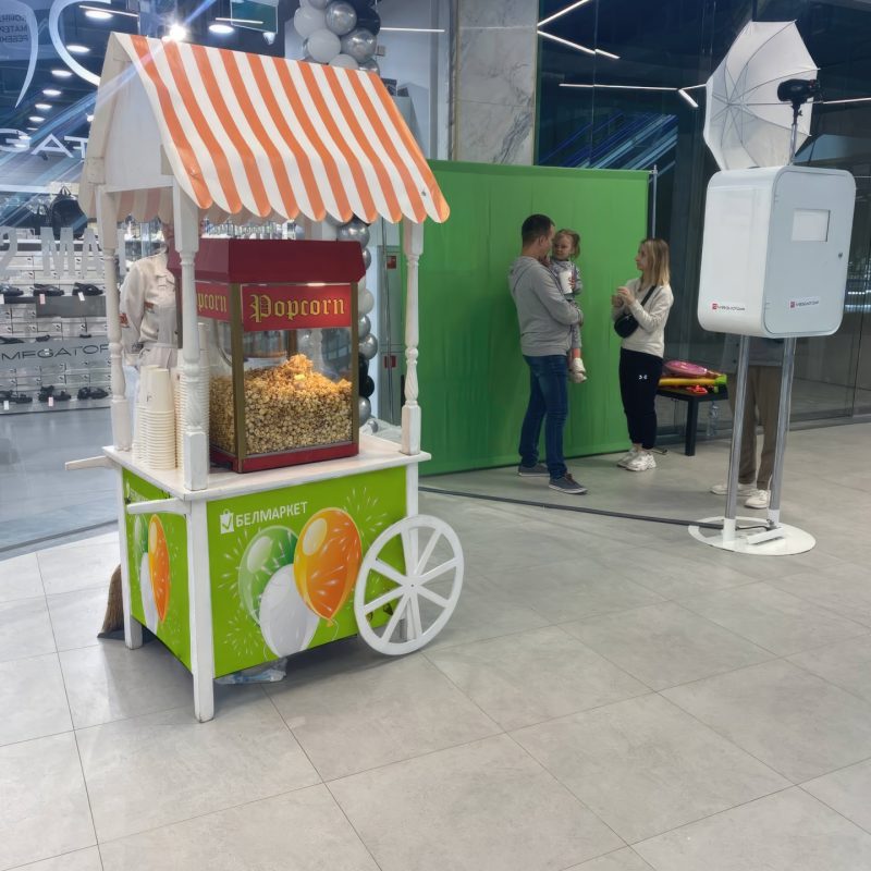 брендирование сладкой ваты