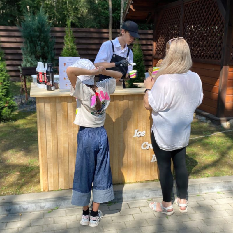 мороженое на детский праздник