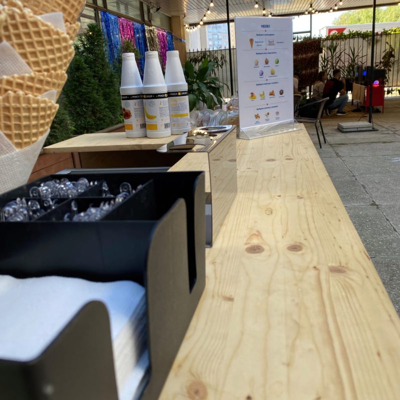 кейтеринг мороженое