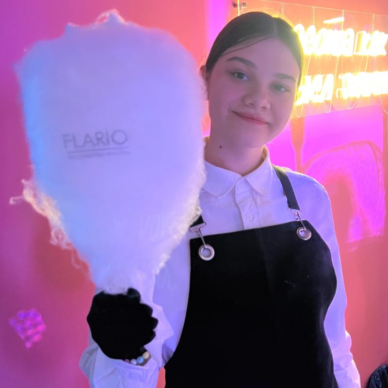 сладкая вата с логотипом