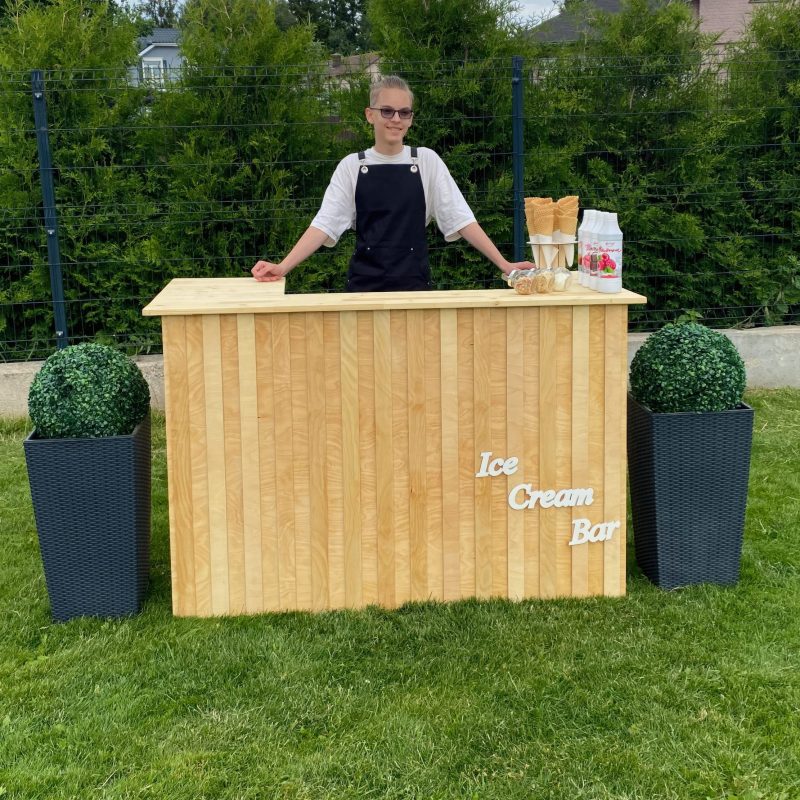 мороженое на открытие